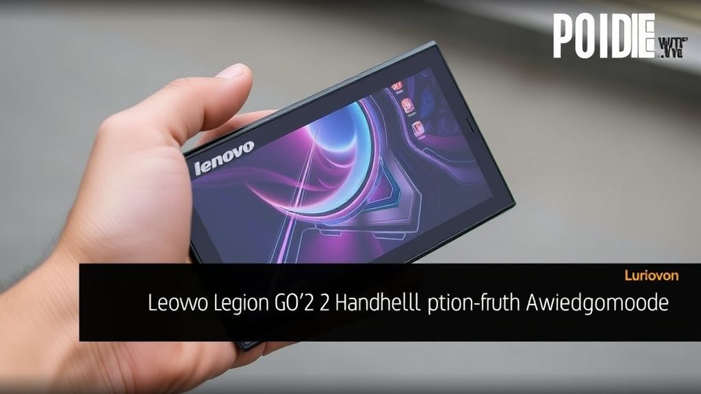 联想Legion Go 2掌机预售启动：顶配1350美元值不值？