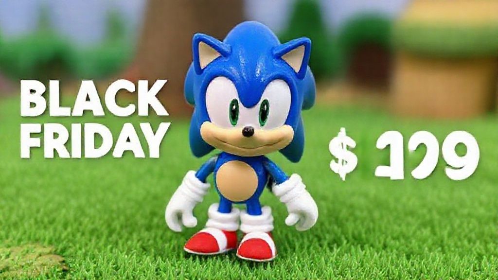 【索尼克粉丝福利】电影同款12英寸可动手办史低价来袭！