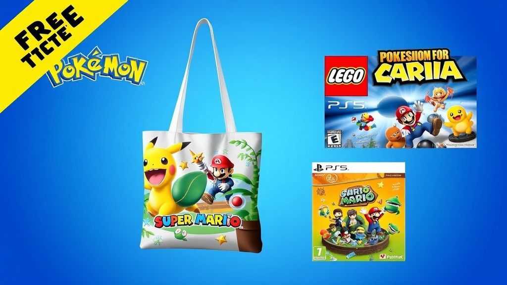 周四游戏狂欢日：宝可梦新作预购送限定帆布袋，多款大作史低特惠