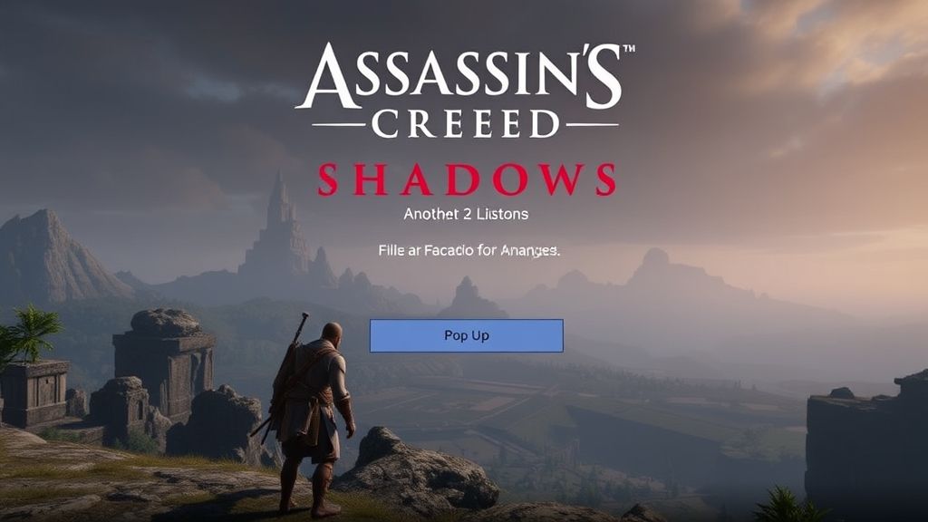 《刺客信条：暗影》或将登陆Switch 2？法国零售商泄露天机