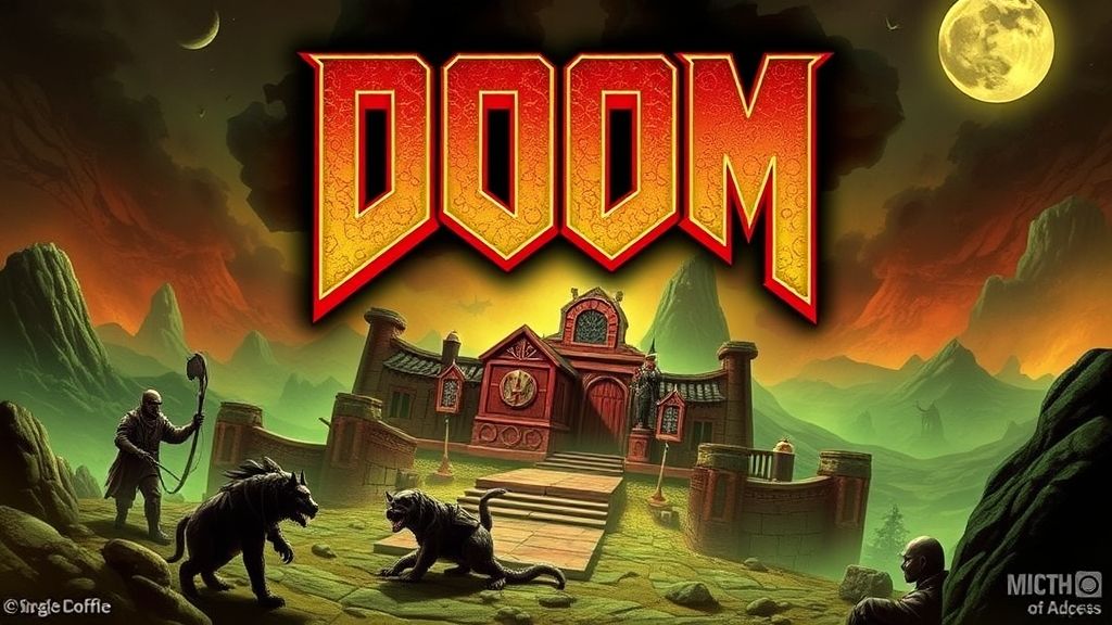 《毁灭战士》杀入桌游领域！地狱战场即将在你家餐桌展开